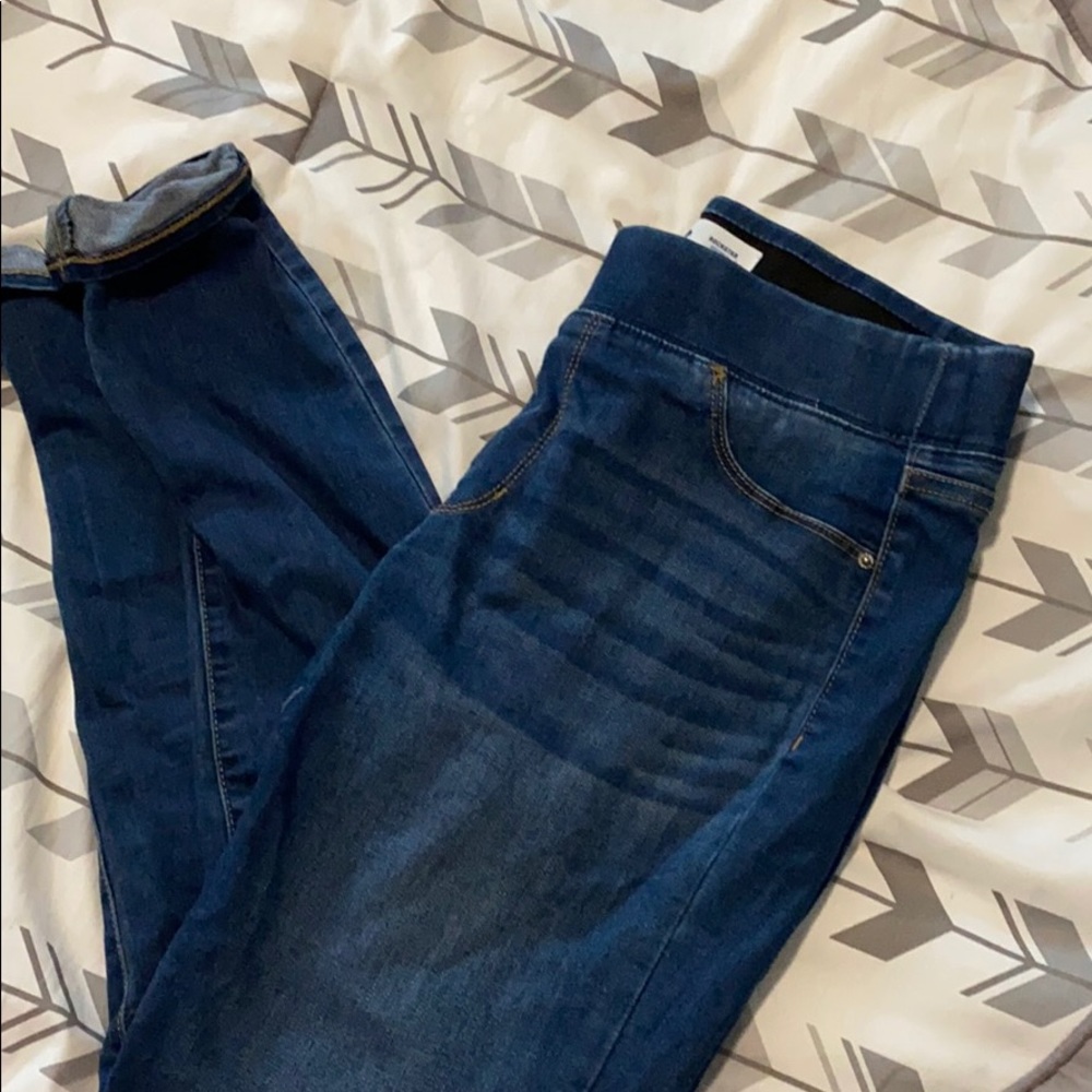 Old navy pull on rockstar leggings